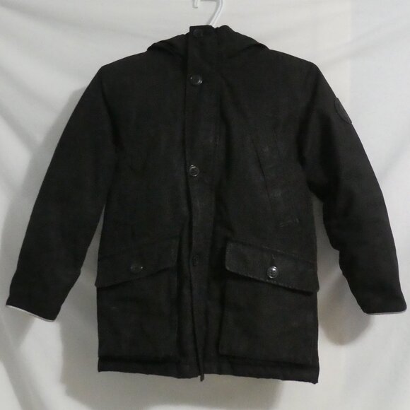 GAP Kids | medium - regular | Black Winter Jacket | Button & Zipper Closure - Picture 2 of 16
